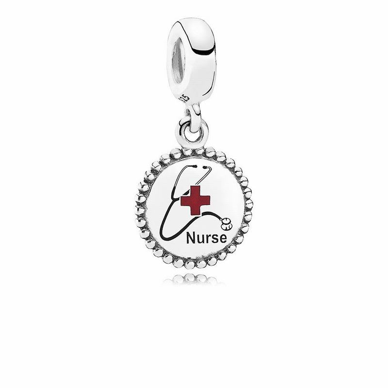 Pandora Nurse Dangle Charm Online NZ, Sterling Silver (712683-AQC)